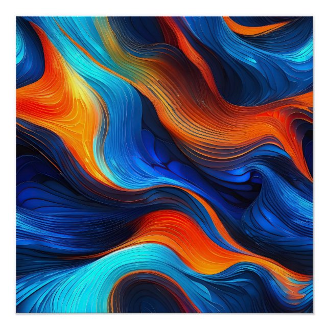 Pôster Ocean Lava "Oceanforge" (Frente)