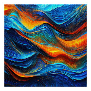 Pôster Ocean Lava "Pyroquatic"