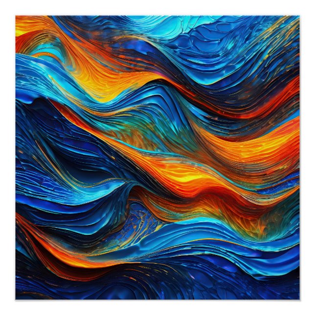 Pôster Ocean Lava "Pyroquatic" (Frente)