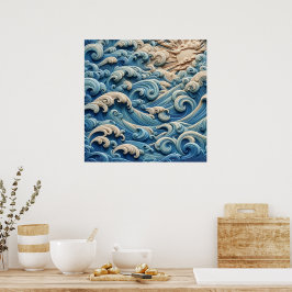 Poster Ocean Waves