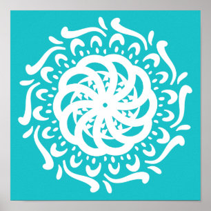 Pôster Oceana Mandala