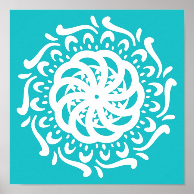 Pôster Oceana Mandala (Frente)