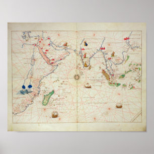 Pôster Oceano Índico