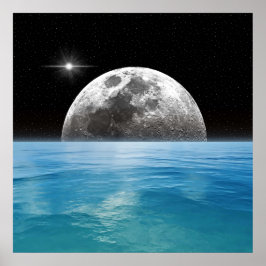 Poster Oceano lunar