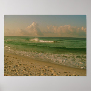 Poster Oceano pela manhã