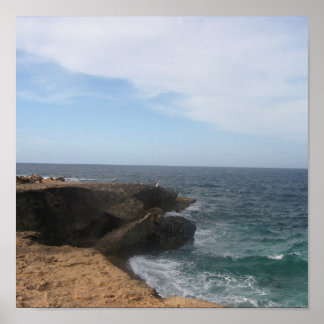 Poster Oceanos de Aruba