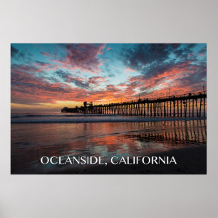 Poster Oceanside Pier