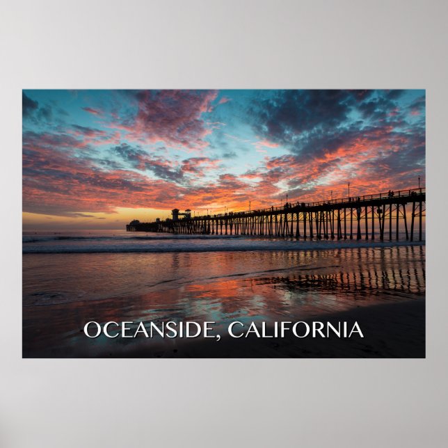Poster Oceanside Pier (Frente)