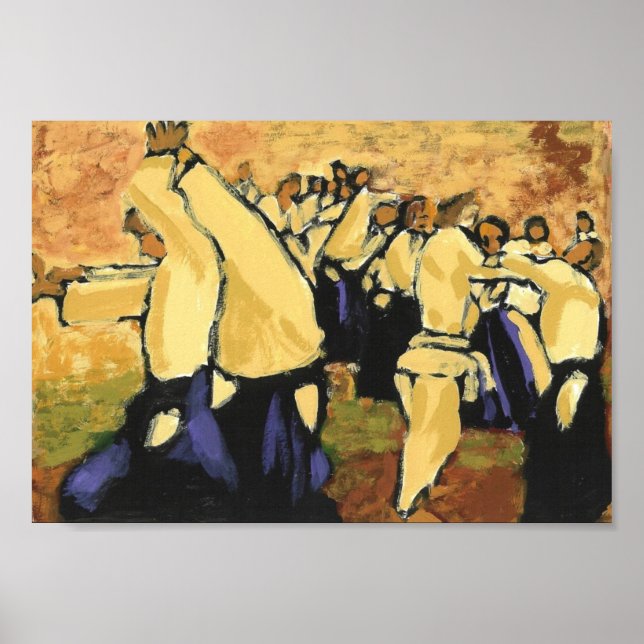 Poster Ochre Aikido Seminar Sketch (Frente)