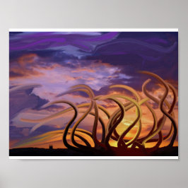 Poster Octopi no céu