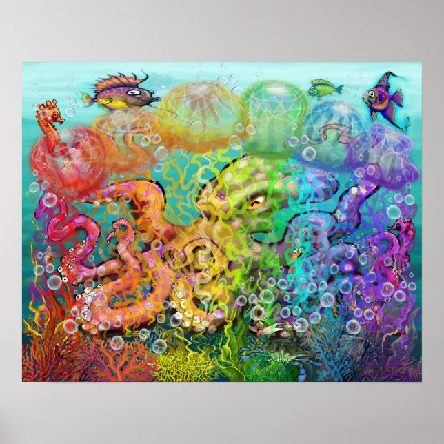 Poster Octopus (Frente)
