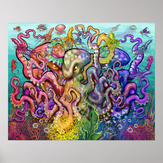 Poster Octopus (Frente)