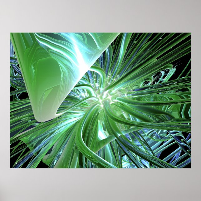 Pôster Octopus digital (Frente)