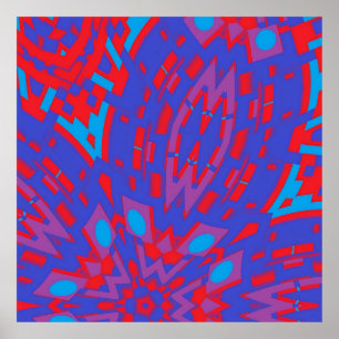 Poster Octopus Elétrico - Ken Gage Art