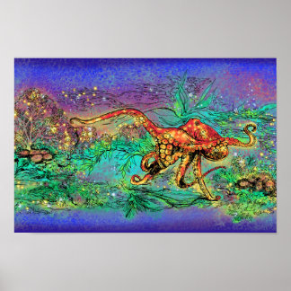 Pôster Octopus Garden