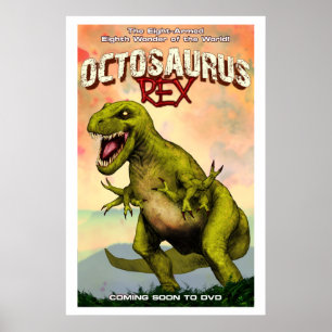 Pôster Octosaurus Rex