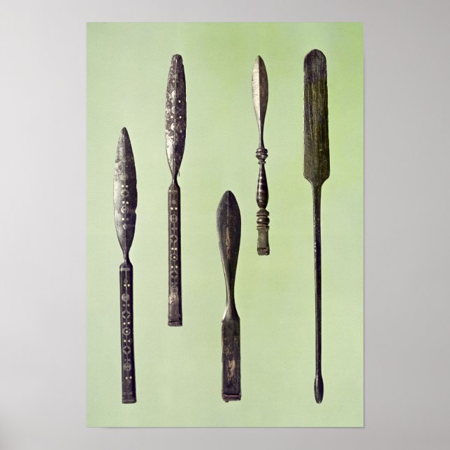 Poster Oculist's instruments, c.270 (Frente)