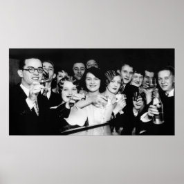 Poster ÓCULOS ALTOS na SPEAKEASY c. 1929