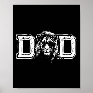 Poster Óculos de sol do Rei Leão para homens - Dia dos Pa