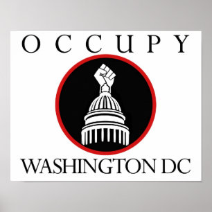 Pôster Ocupe o Washington DC