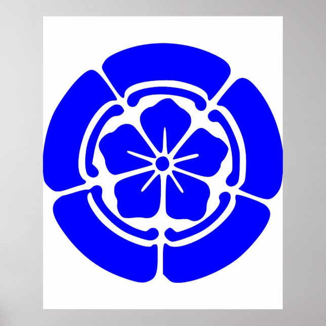 Pôster Oda Kamon, Japão (Frente)