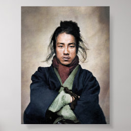 Poster Oda Nobuyoshi Samurai Portrait