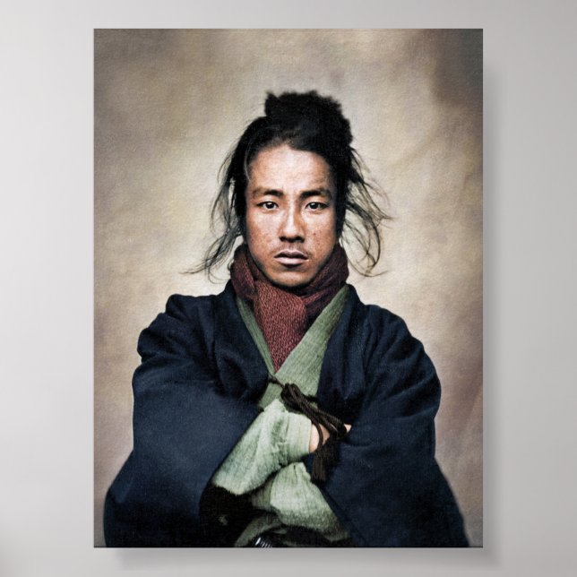 Poster Oda Nobuyoshi Samurai Portrait (Frente)