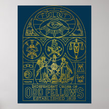 Odd Fellows SGL Mural Monoline