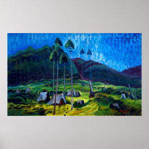 Poster Odds and End by Emily Carr (1939)