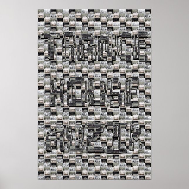 Pôster ode to the oldschool (Frente)