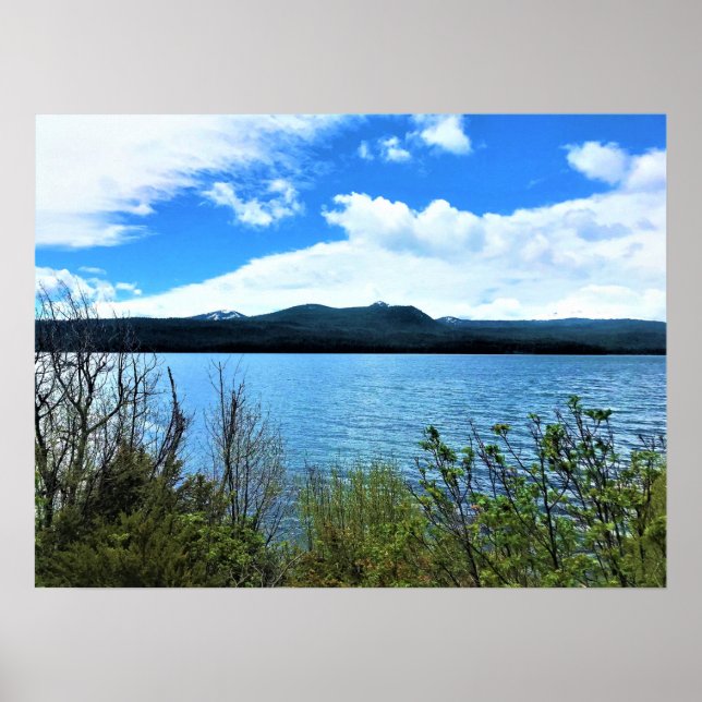 Poster Odell Lake, OR (Frente)