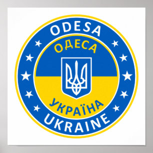 Poster Odesa Ucrânia