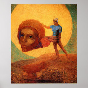 Poster Odilon Redon - Figura, pintura famosa,