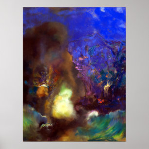 Poster Odilon Redon Roger e Angélica