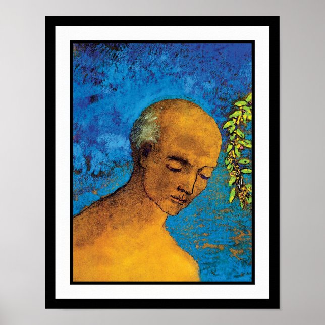 Poster Odilon Redon The Crown - Simbolismo De Belas Artes (Frente)