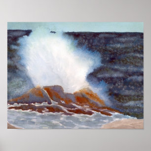 Pôster Odione Park Ocean Wave
