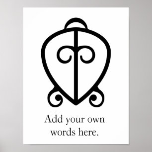 Poster Odo Nnyew Fie Kwan   Símbolo de Poder do Amor