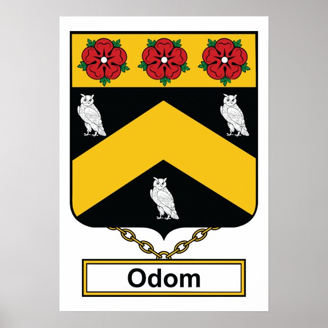 Poster Odom Family Crest (Frente)