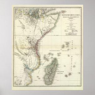 Poster Oest HochAfrica - East Africa