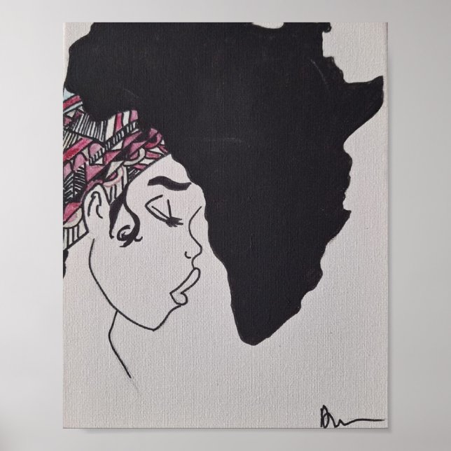 Poster oeuvre originale (poster ) (Frente)