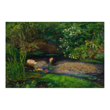 Ofélia por John Everett Millais