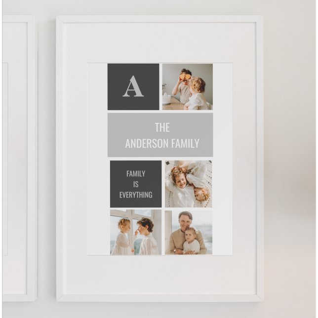 Poster Oferta da Melhor Família de Fotos e Cinzas do Mode (Criador carregado)