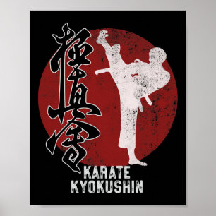 Poster Oferta de Arte Marcial de Kyokushin Karate