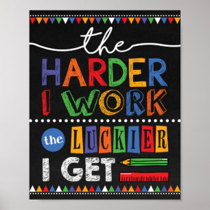 Poster Oferta de professor de decor de cotação motivacion