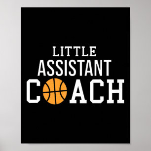 Poster Oferta de treinador de basquetebol para assistente