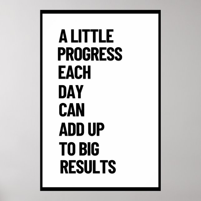 Poster Office Decor Motivacional (Frente)