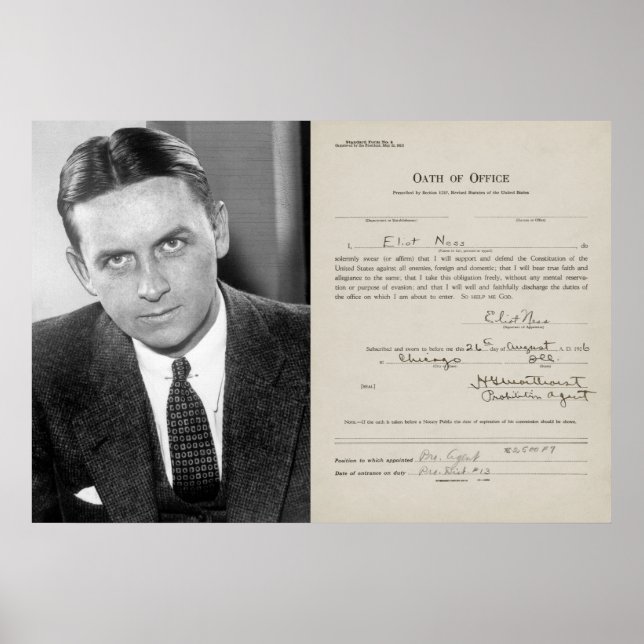 POSTER OFFICE - UNTOUCHABLES ELIOT NESS (Frente)