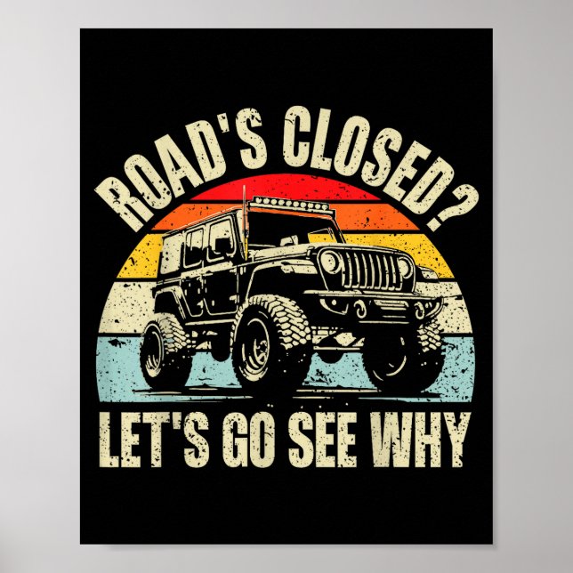 Poster Offroad Racing Dad Sxs 4x4 Off-roading Suv Utv Car (Frente)