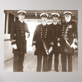 Poster Oficiais do Titanic Antes da Partida C 1912