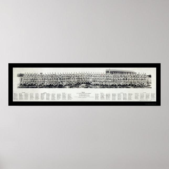 Pôster Oficial do Exército WII Foto 1946 (Frente)